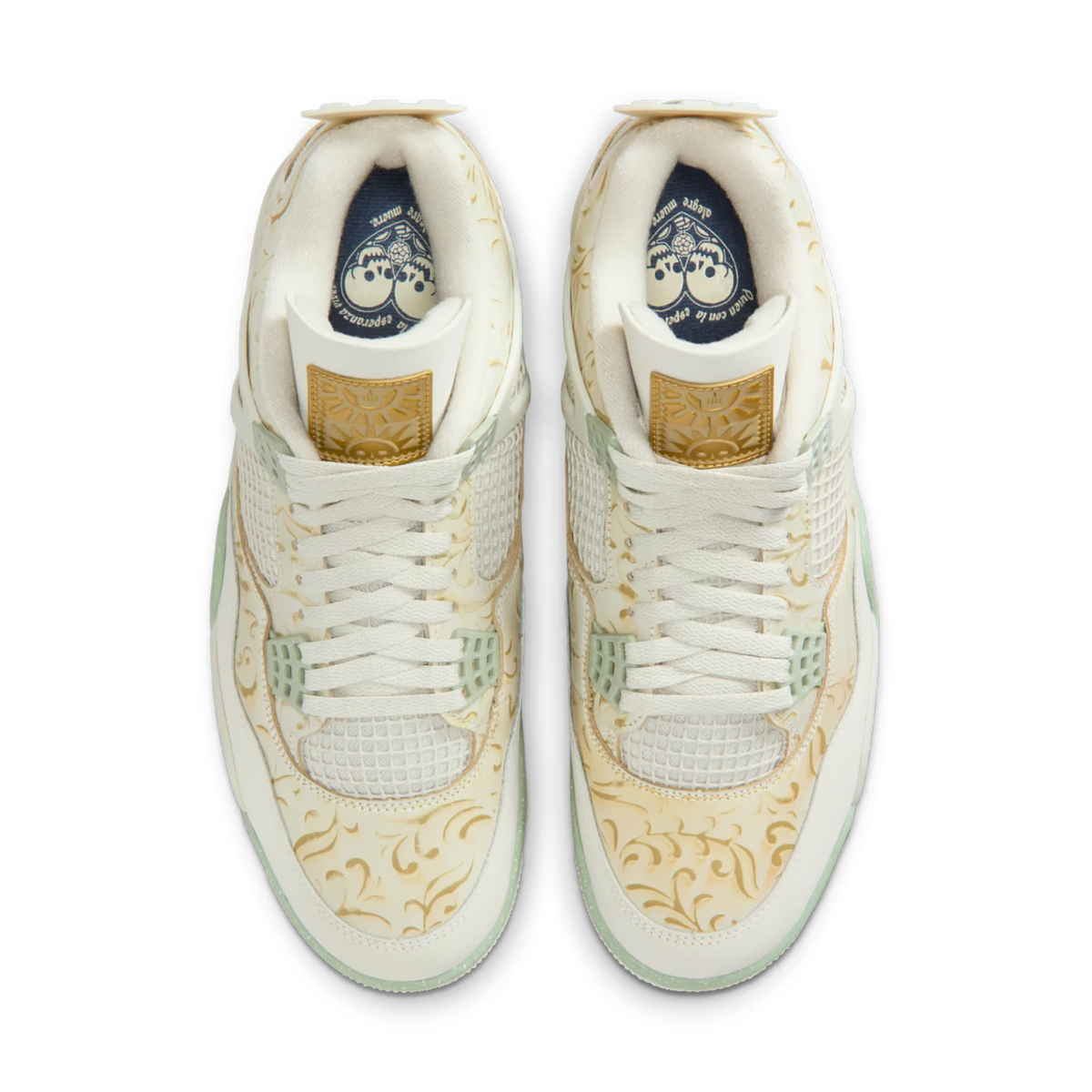 Jordan 4 Retro SE Somos Eternos - vue dessus