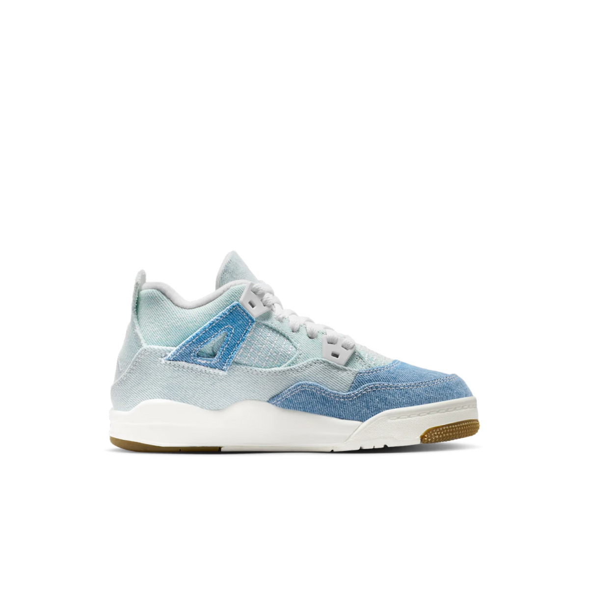 Jordan 4 Retro TEX Denim Worn Blue (PS) - vue interieur