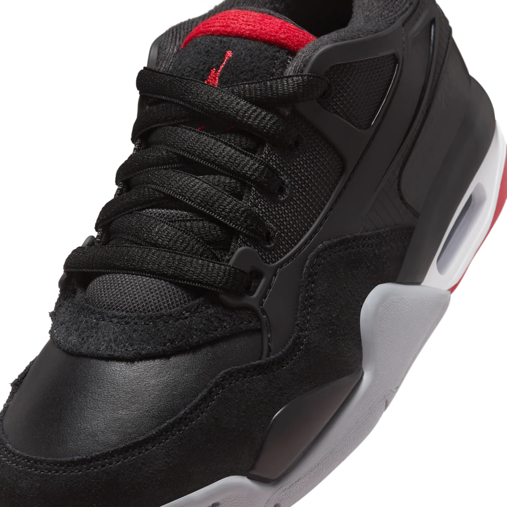 Jordan 4 RM Black Cement (GS) - vue detail