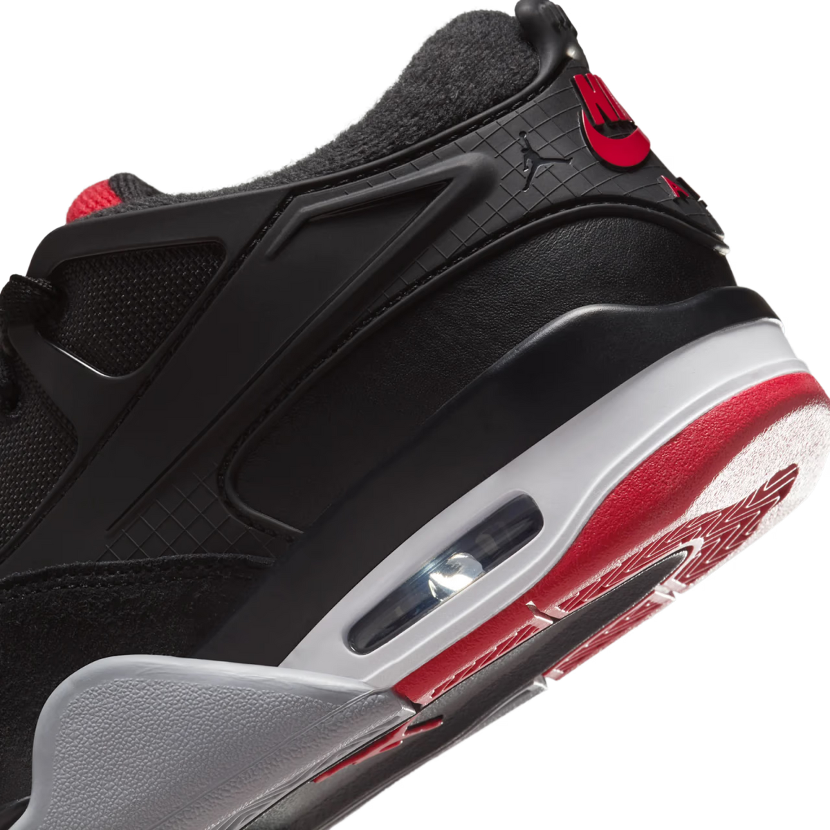 Jordan 4 RM Black Cement (GS) - vue detail 2