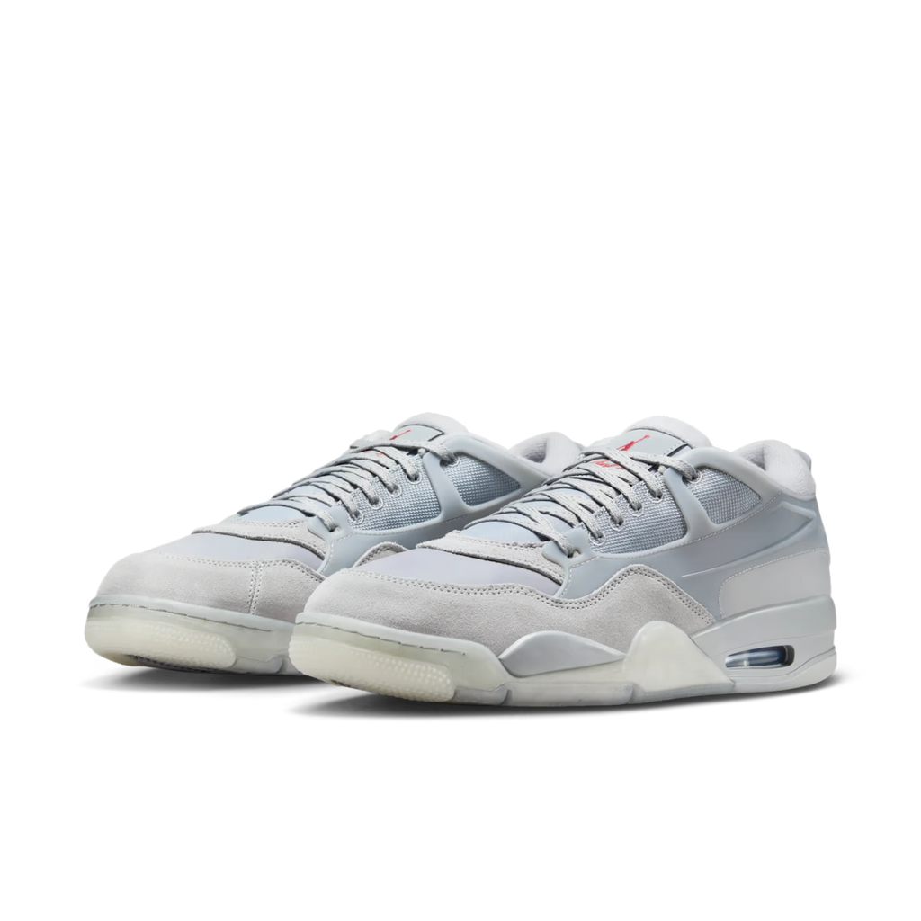 Jordan 4 RM Wolf Grey - vue paire