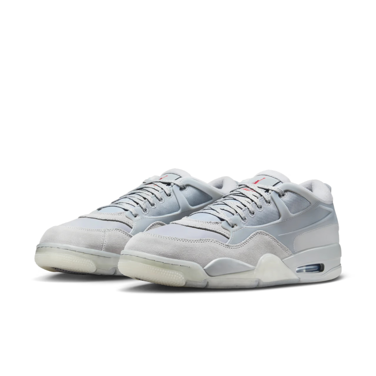 Jordan 4 RM Wolf Grey - vue paire