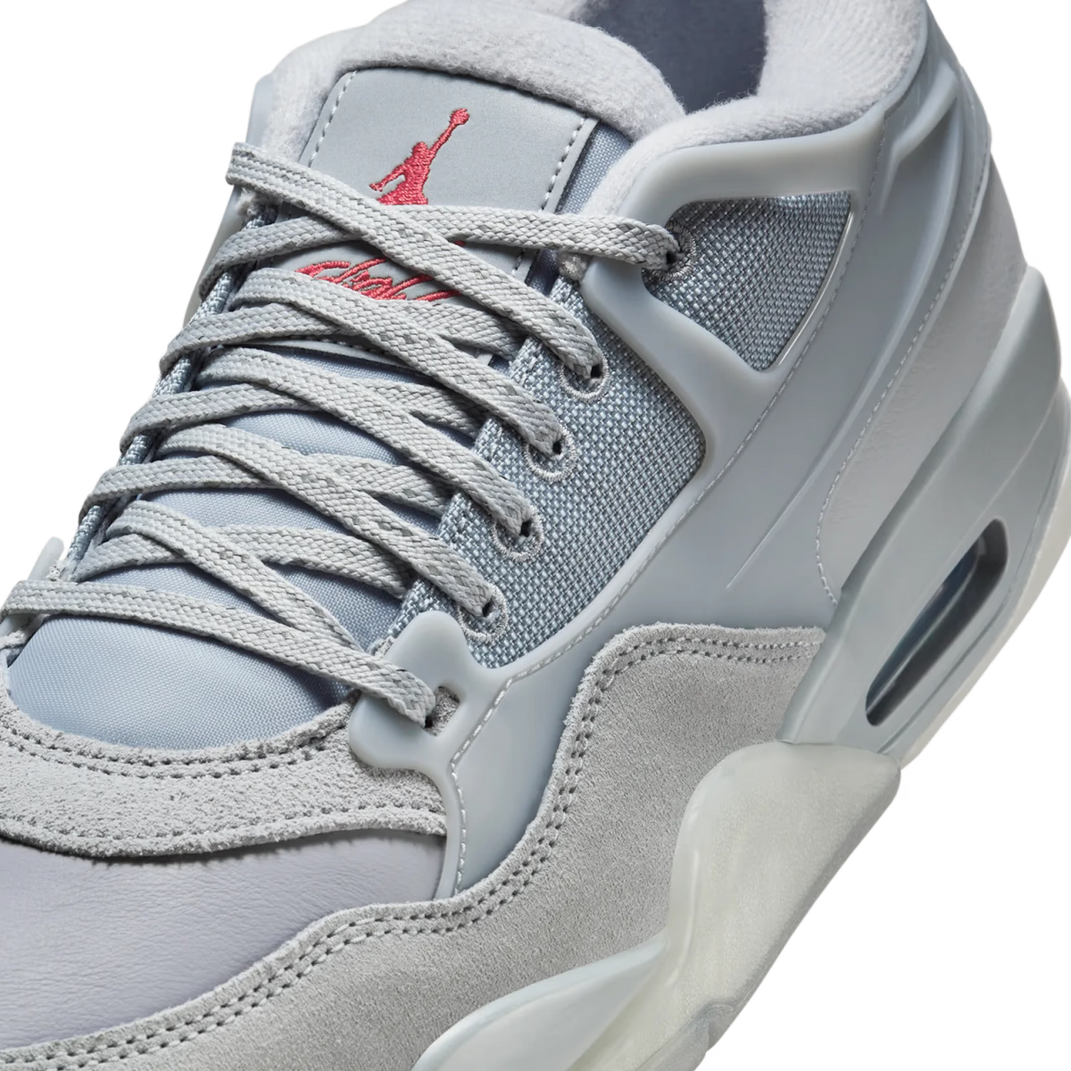 Jordan 4 RM Wolf Grey - vue detail