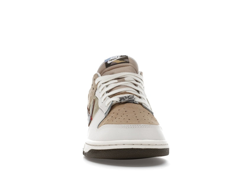 Nike Dunk Low Pegasus Pack Linen Phantom, vista a 360 gradi 9 di 36